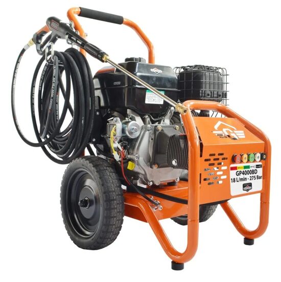 Profesionāls augstspiediena mazgātājs, Briggs&Stratton, 13,5 ZS, 275 bāri/4000 PSI